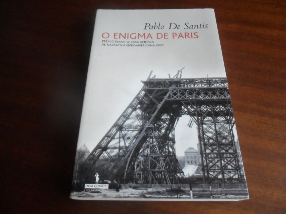 "O Enigma de Paris" de Pablo de Santis