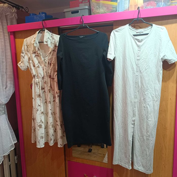 Mega paka ubrań damskich - rozmiar 40 L - Zestaw sukienek 14 szt