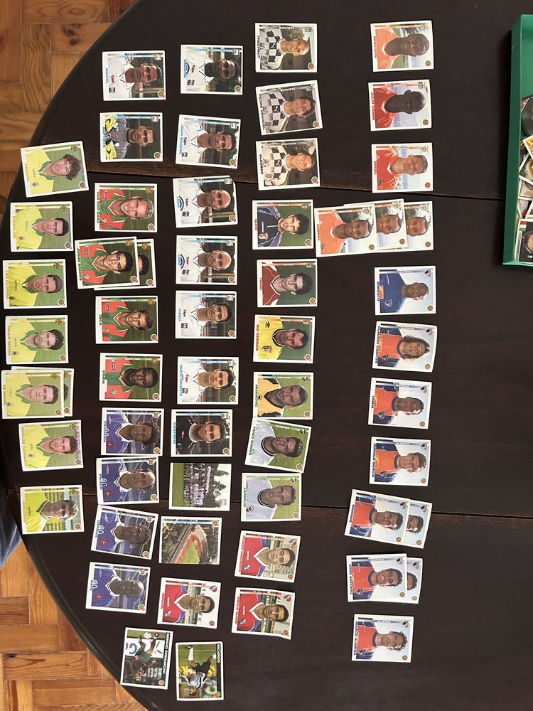 Colecão Cromos Panini Epoca Futebol 01-02
