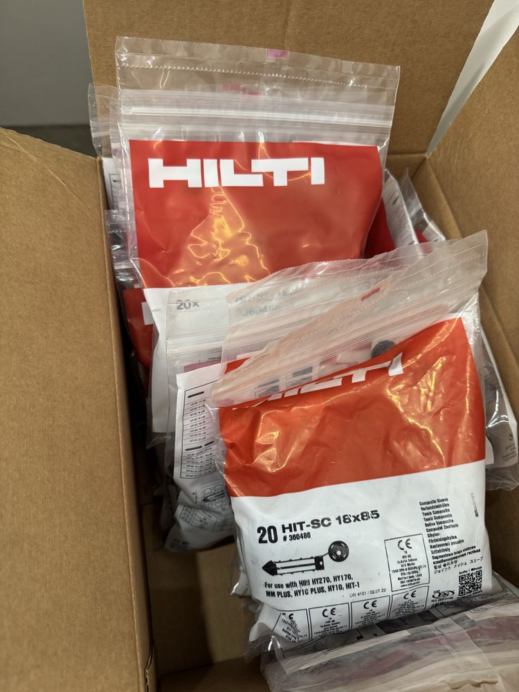 Tuleja siatkowa, Hilti HIT-SC 18x85