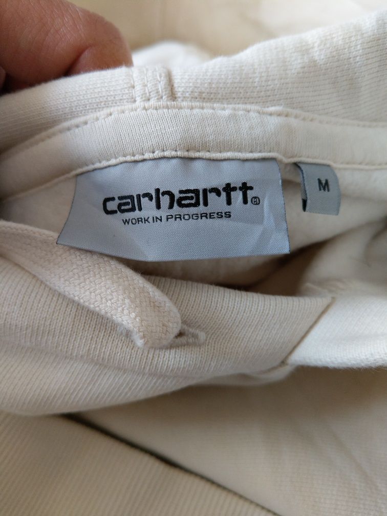 bluza z katurem hoodie Carhartt haft logo(unisex)Rewerse Weave