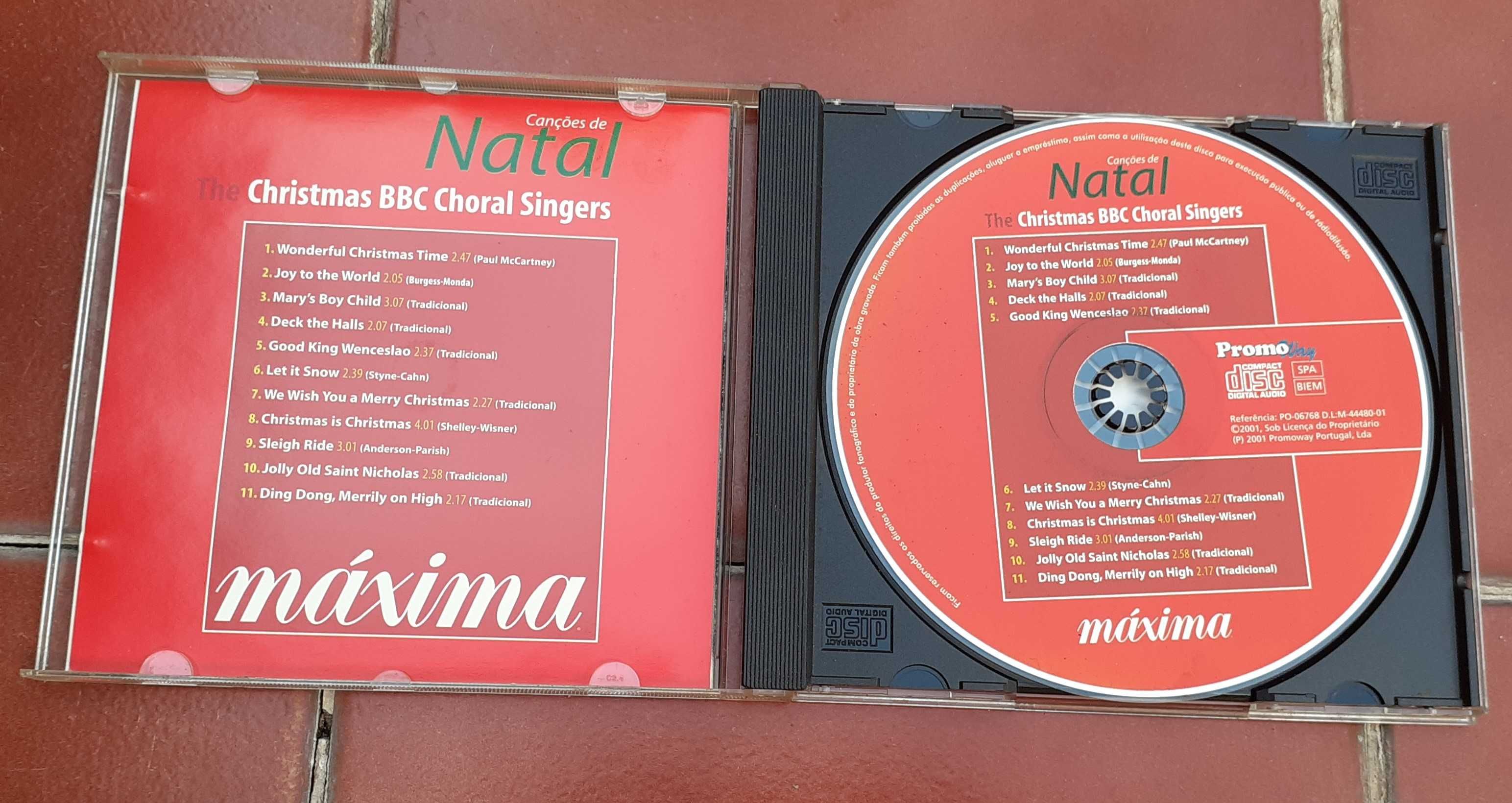 CD - Temas de Natal e The Christmas Bbc Choral Singers