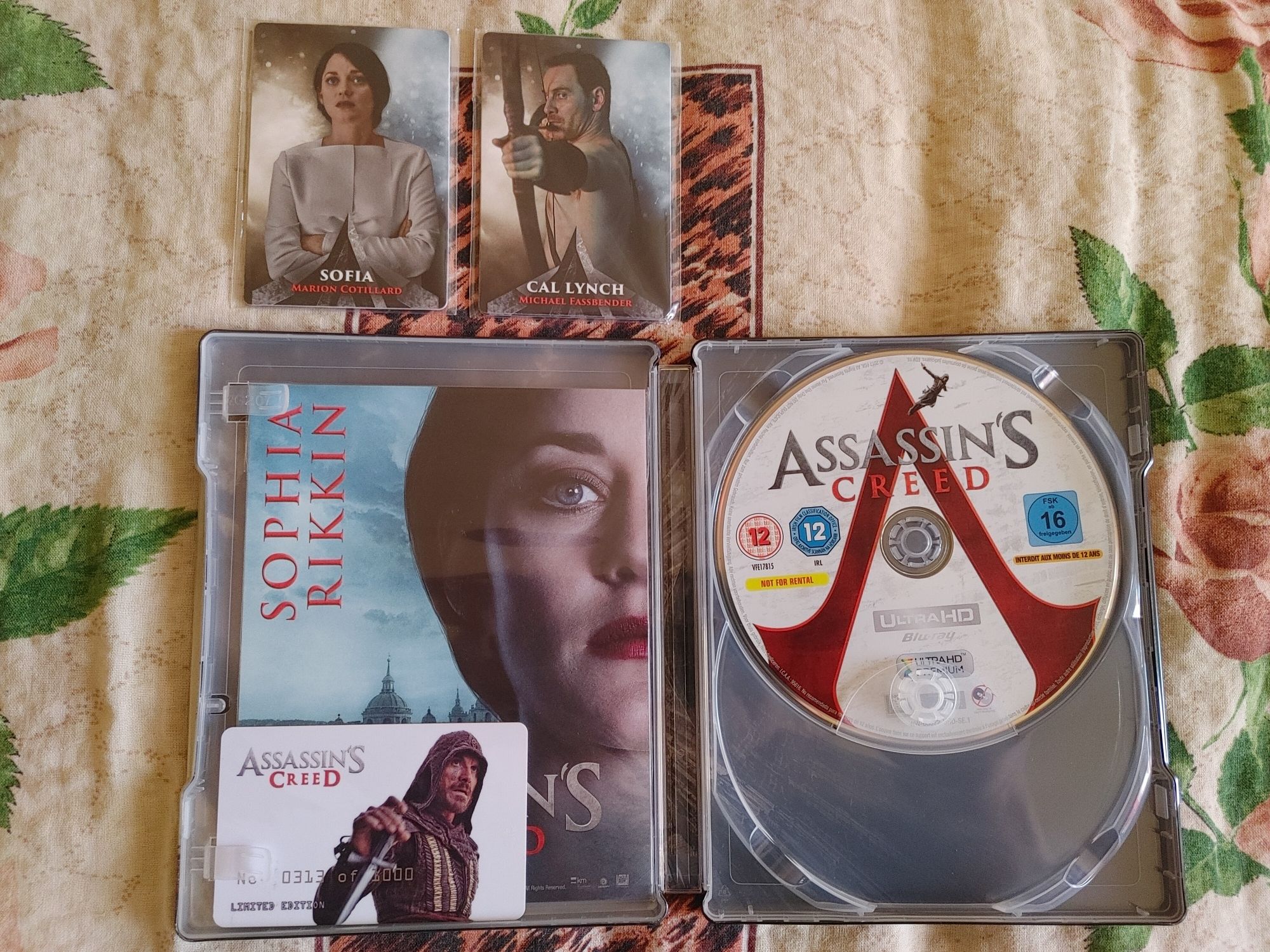 Продам Assassin's Creed steelbook fullslip 4k blu-ray c русским!