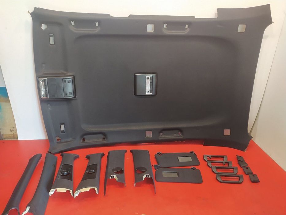 Потолок чорний BMW X5 E53 E70 без люка под панораму БМВ Х5 Е53 Черный