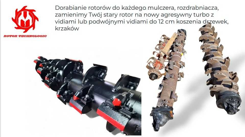 Sprzedam rotor agresywny pasuje do samasz, talex, mutting, seppi