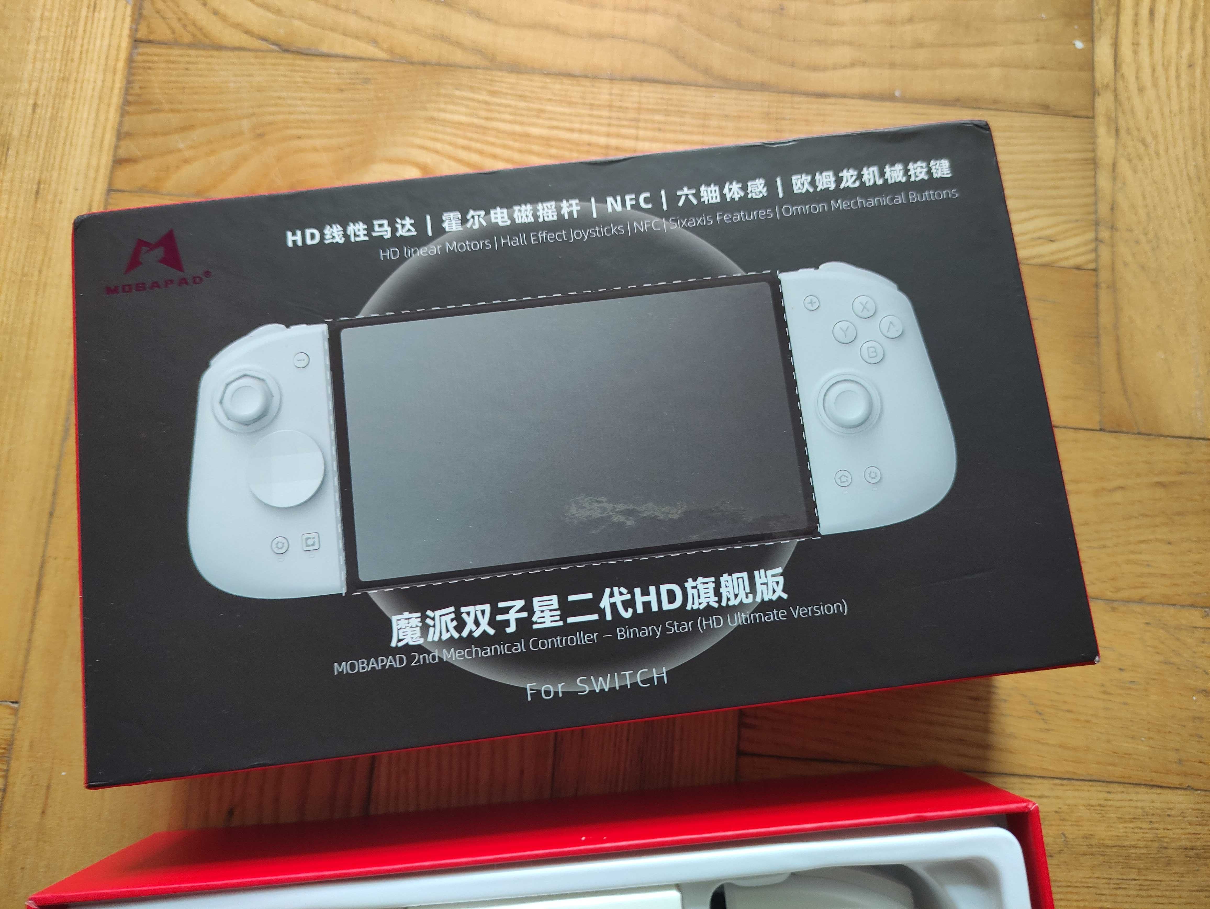 Mobapad M6 HD Joycons Kontroler Nintendo Switch Pro Bluetooth NOWY PAD