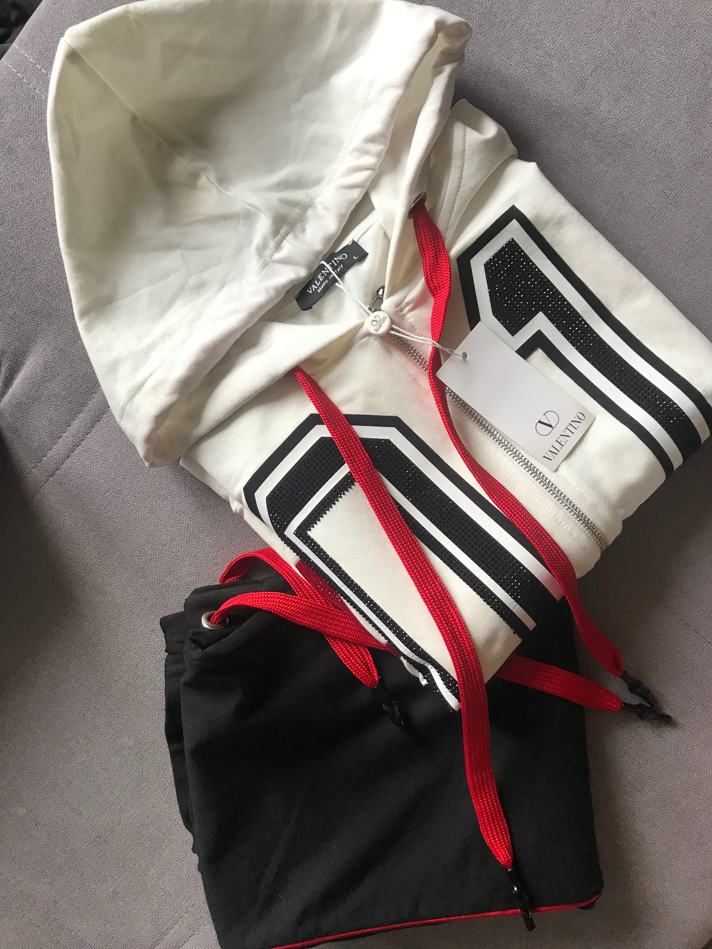 Dres Valentino M/L czarno biały nowy metka