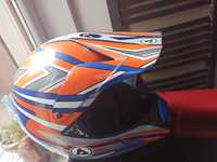 Kask motocyklowy  enduro używany