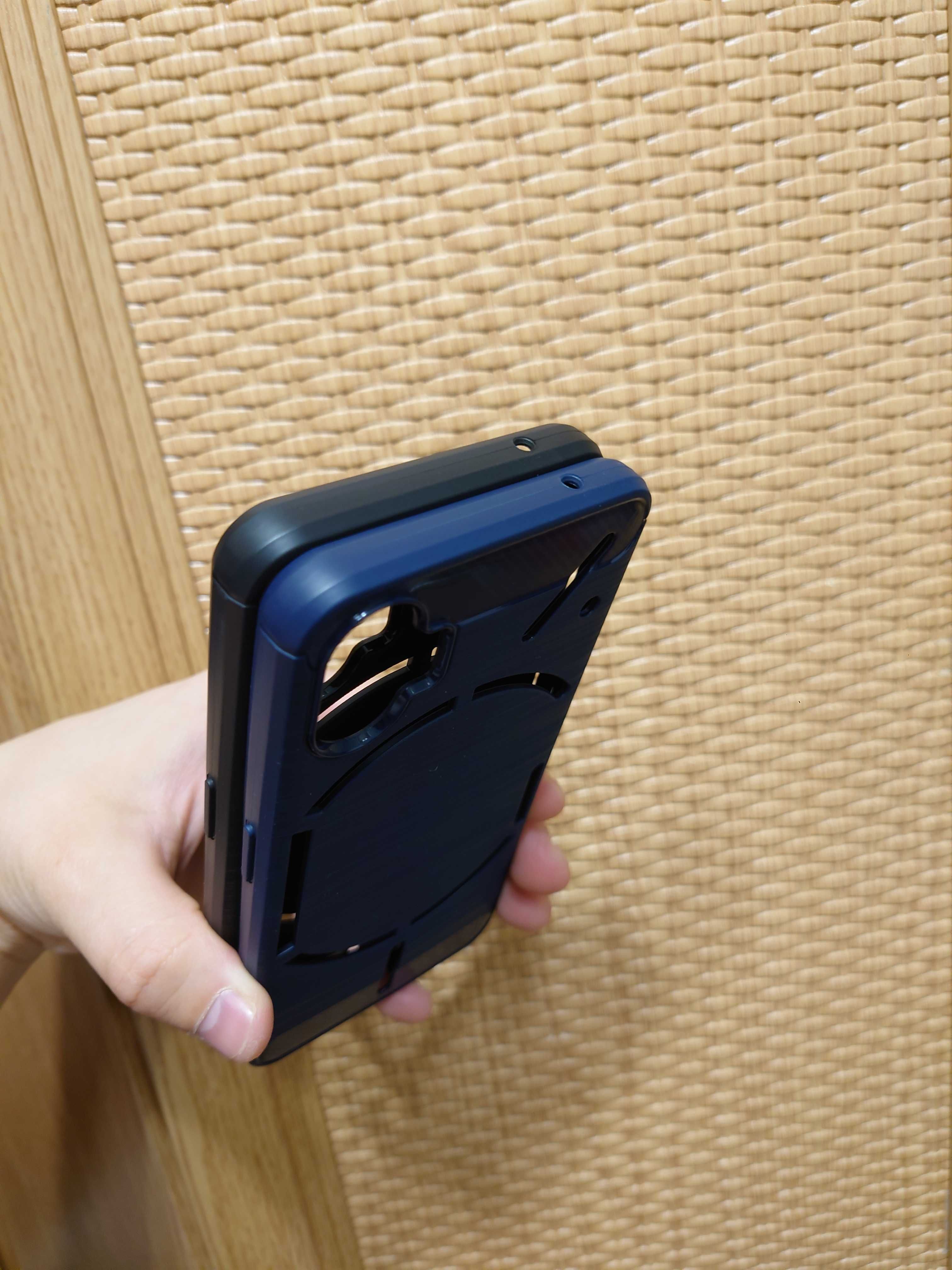 Противоударный чехол Nothing Phone 1 AutoFocus Carbon Чохол