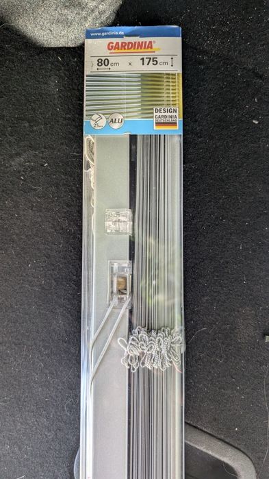 Żaluzje aluminiowe Gardinia 80x175 cm - bez wiercenia