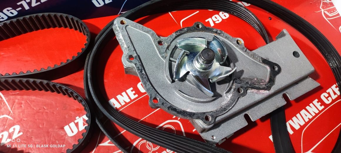Rozrząd Kompletny z Pompą Wody Audi A6 C5 3.0 B ASN Manual Gołdap
