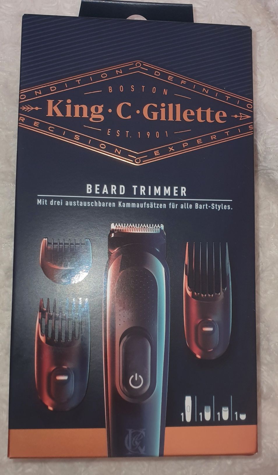 Trymer do brody Braun King.C.Gillette