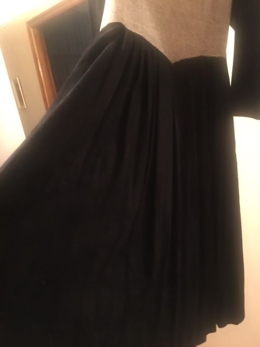 Платье макси велюровое бренд Berwin & Wolff Германия размер 42(50)