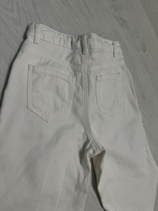 Джинси білі для дівчинки, стан нових 10 років Вайкікі