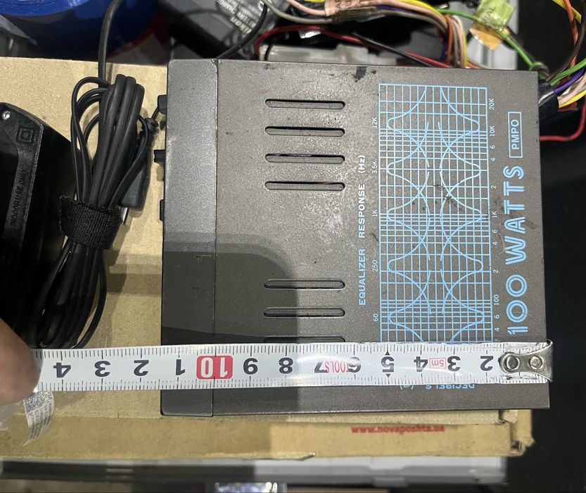 Усилитель эквалайзер roadmaster ea400n б/у работал, проверить немогу.