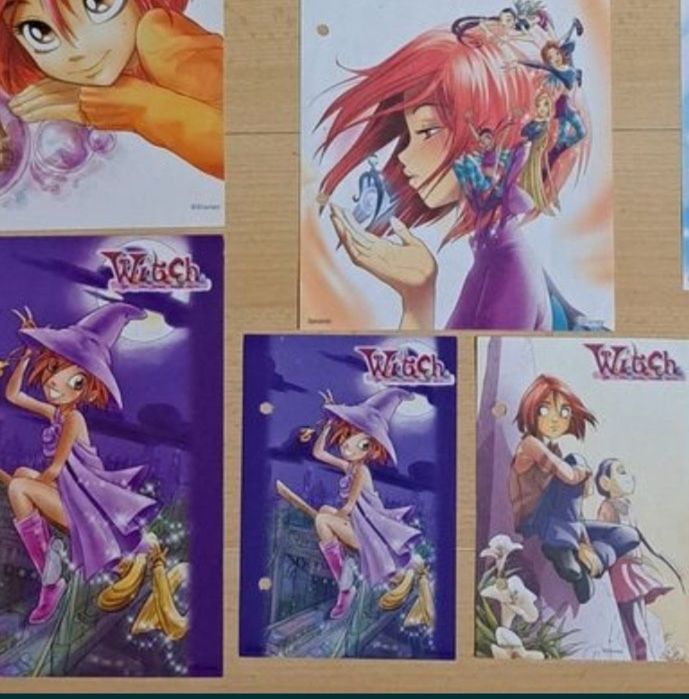 WITCH 1- karteczki kolekcjonerskie.