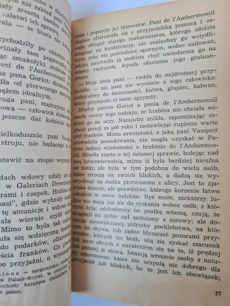 Ojciec Goriot - Honoriusz Balzac