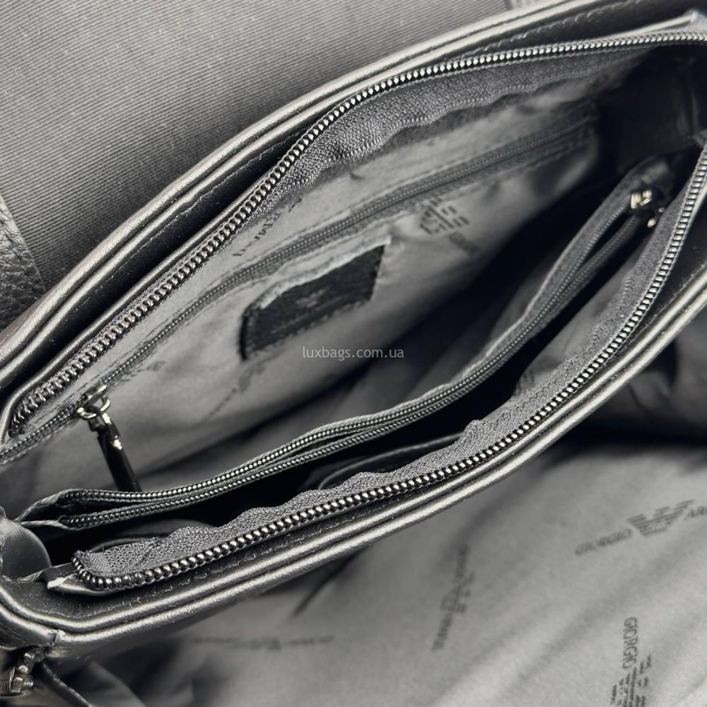 Качественная мужская кожаная сумка Armani Армани