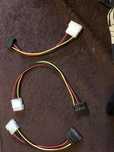 Kable sata molex