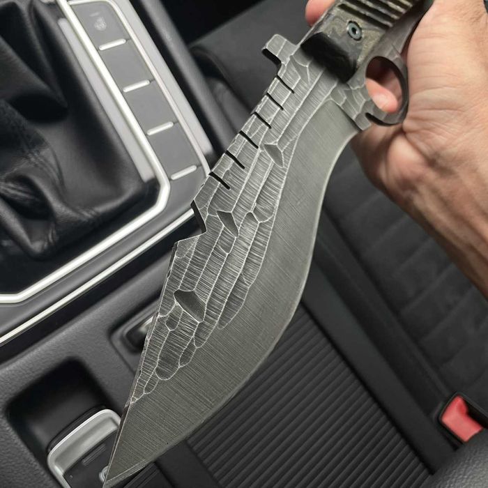 Ніж туристичний Рембо KN91 сталь 50х14мф Авторский нож на подарок