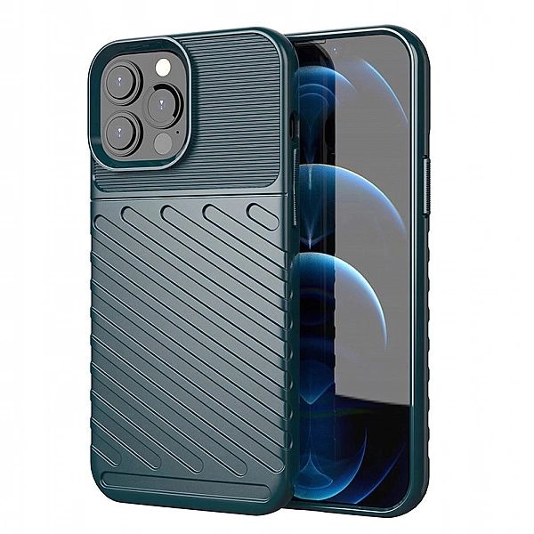 Etui Thunder Case do iPhone 13 Pro Max zielony