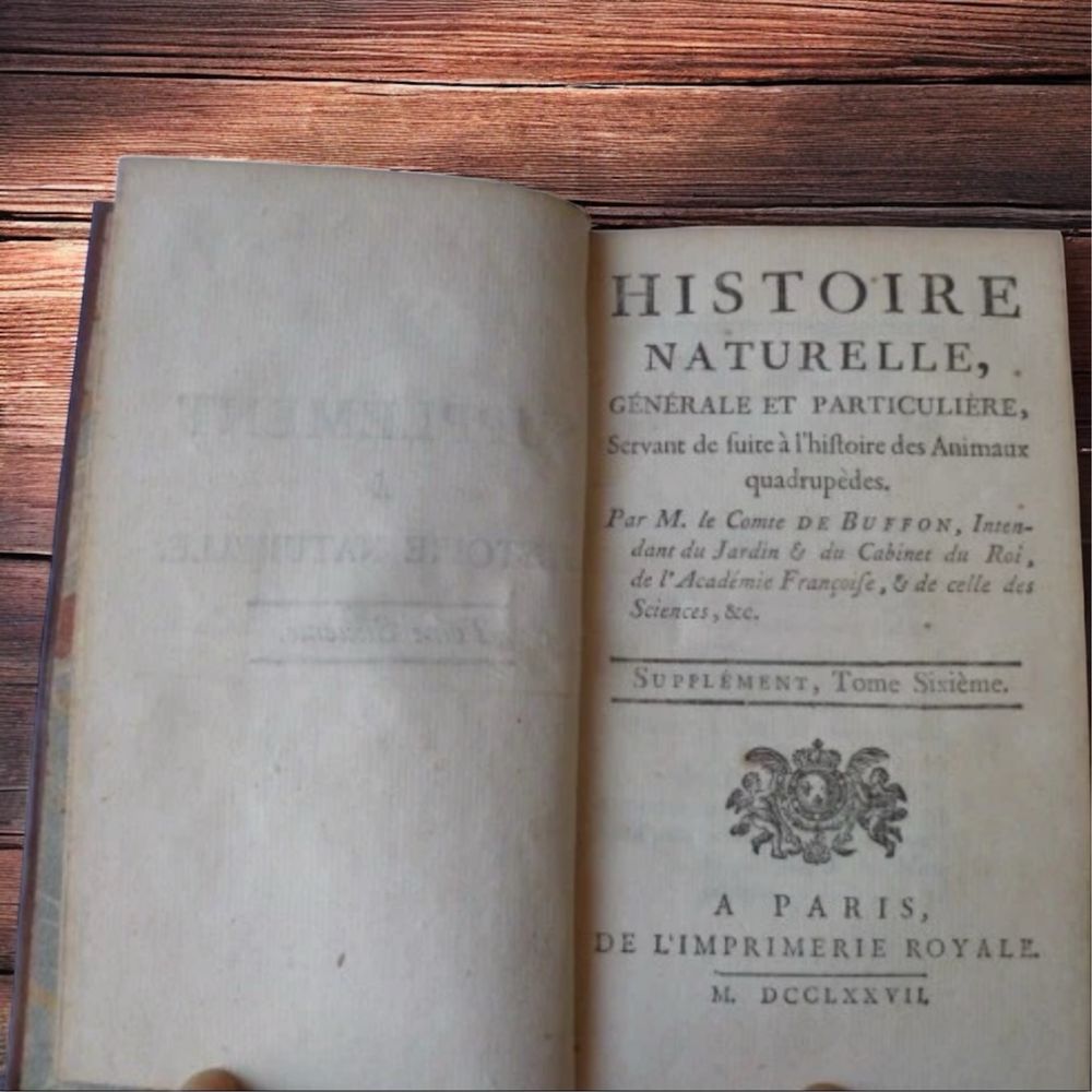 Zwierzeta Buffon 1777 miedzioryty
