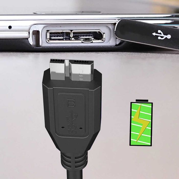 Кабель USB 3.0 - Micro USB Тип B 0.5м