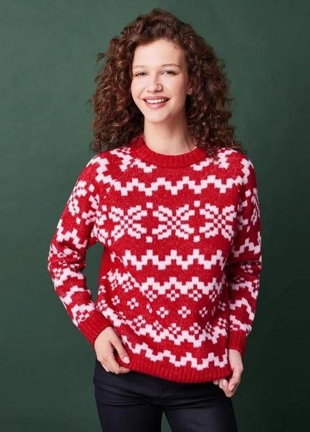 Женский вязаный свитер свободного кроя Esmara размер S M