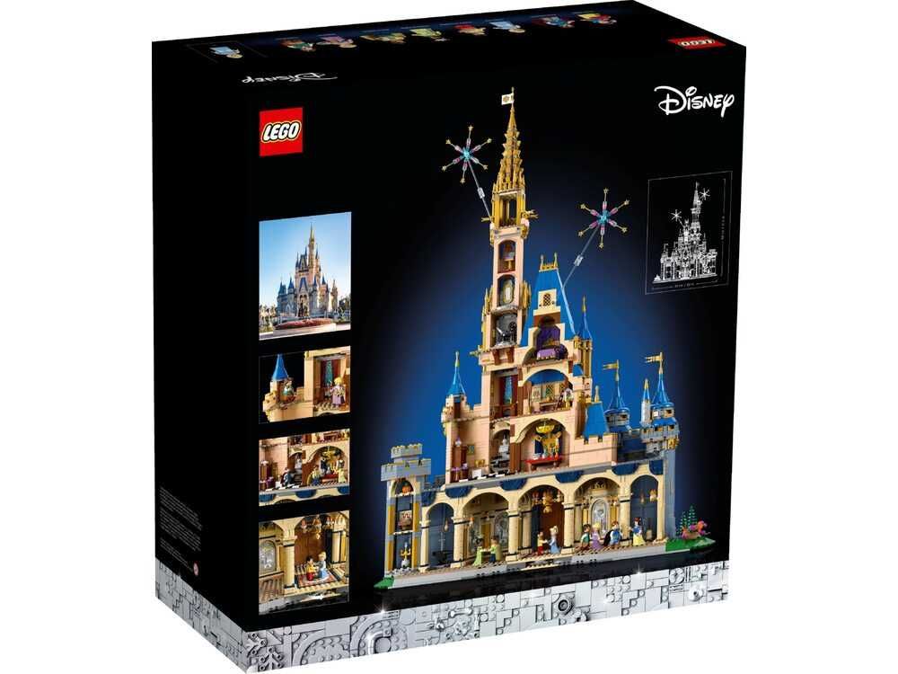 Конструктор LEGO Disney 43222 Диснеевский замок (4837 Деталей)