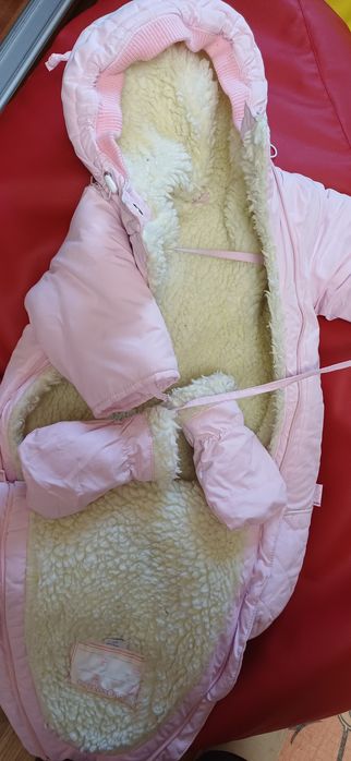 Зимовий комбінезон від 0 до 6 міс дівчинка
