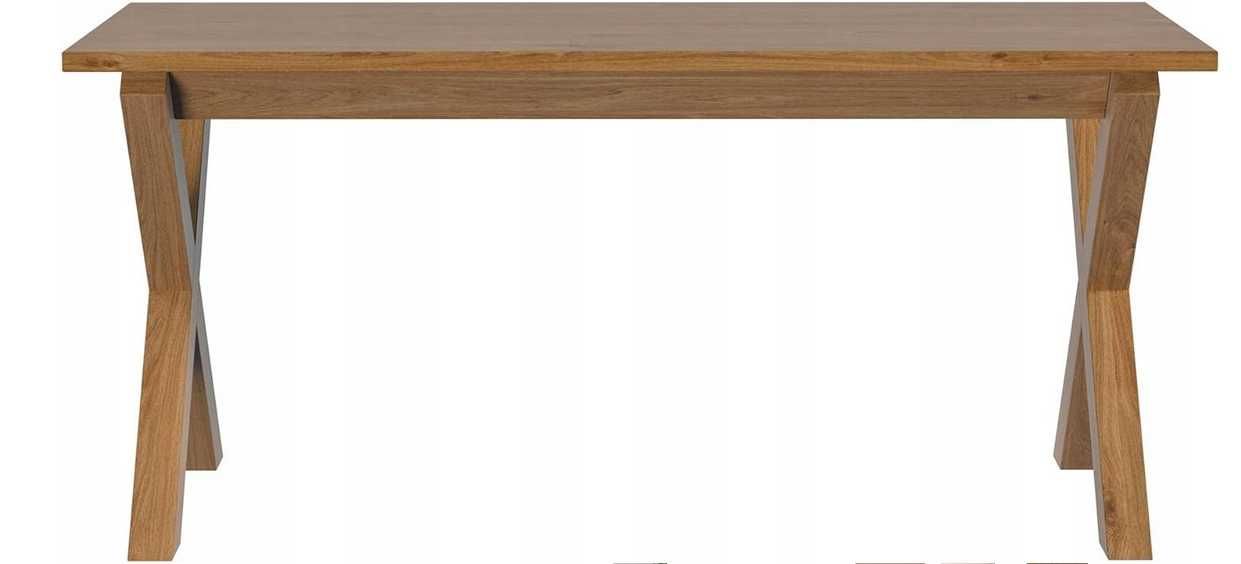 Ława Stolik kawowy lite drewno dąb 100 x 50 cm
