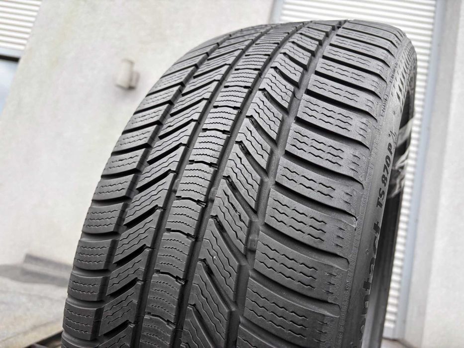 2szt zimowe 245/45R19 Continental 6,8mm 2022r świetny stan! Z924 gwar