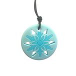 Gryzak terapeutyczny Płatek śniegu Jellystone Designs – Naszyjnik