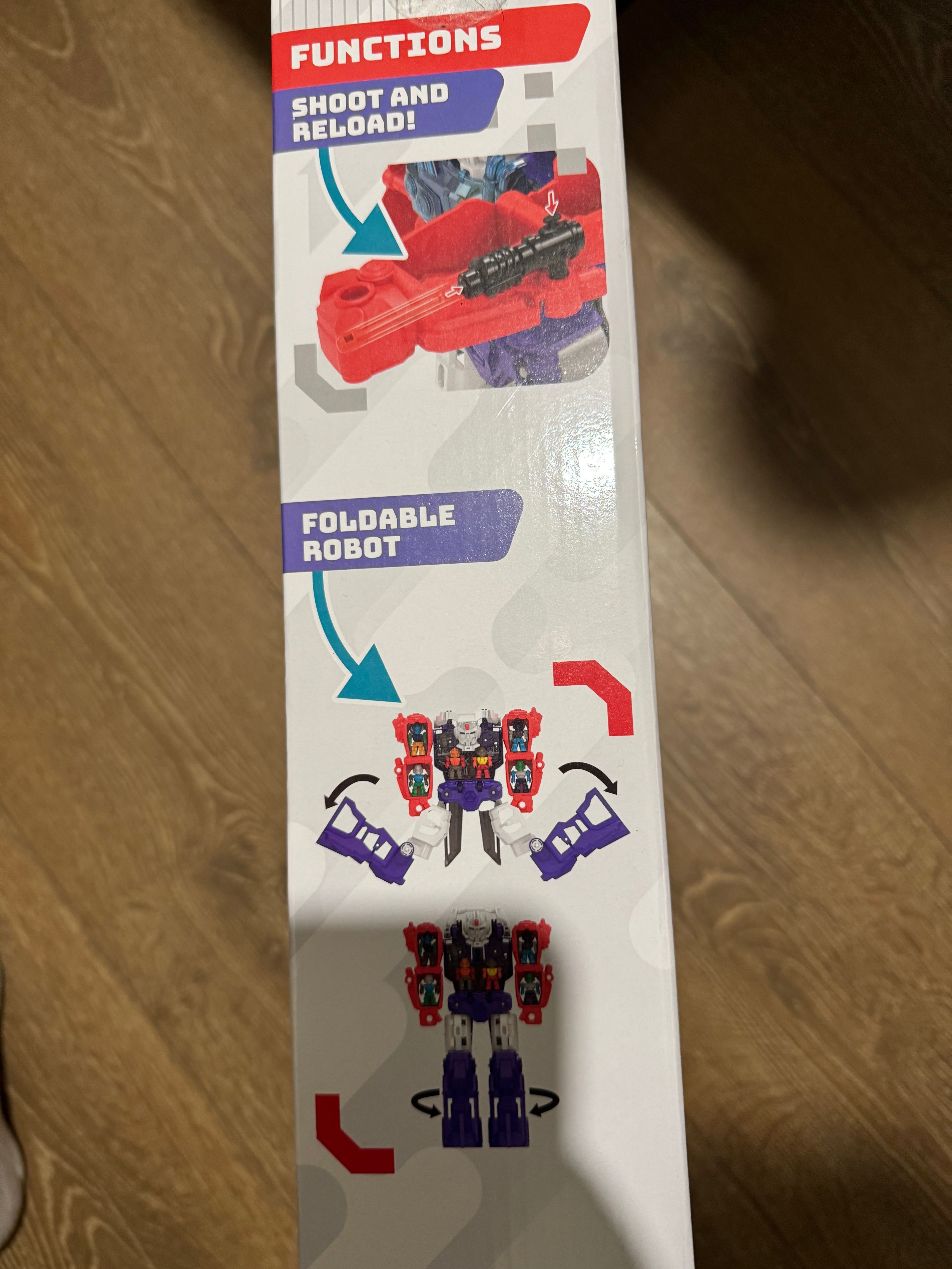 Transformers Duży robót do przekształcania ze światłem i dźwiękiem