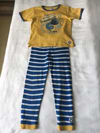 Pidżamka  organic dla chłopca 7-8 lat, 122-128 cm