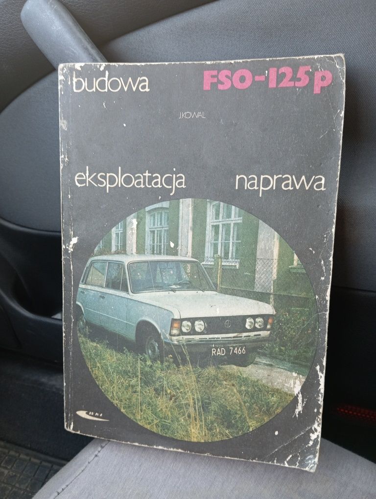 Książka Budowa,eksploatacja,naprawa FSO-125p