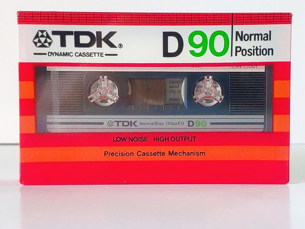 Аудиокассета TDK D90, 1982 г