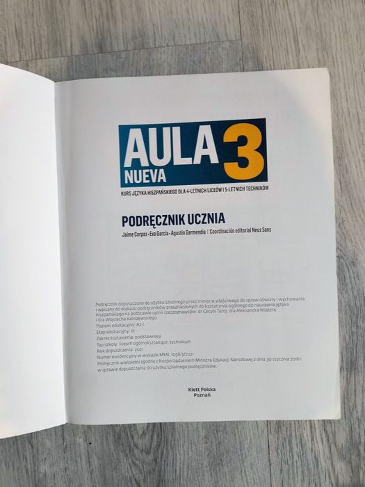 Aula nueva 3 podręcznik ucznia