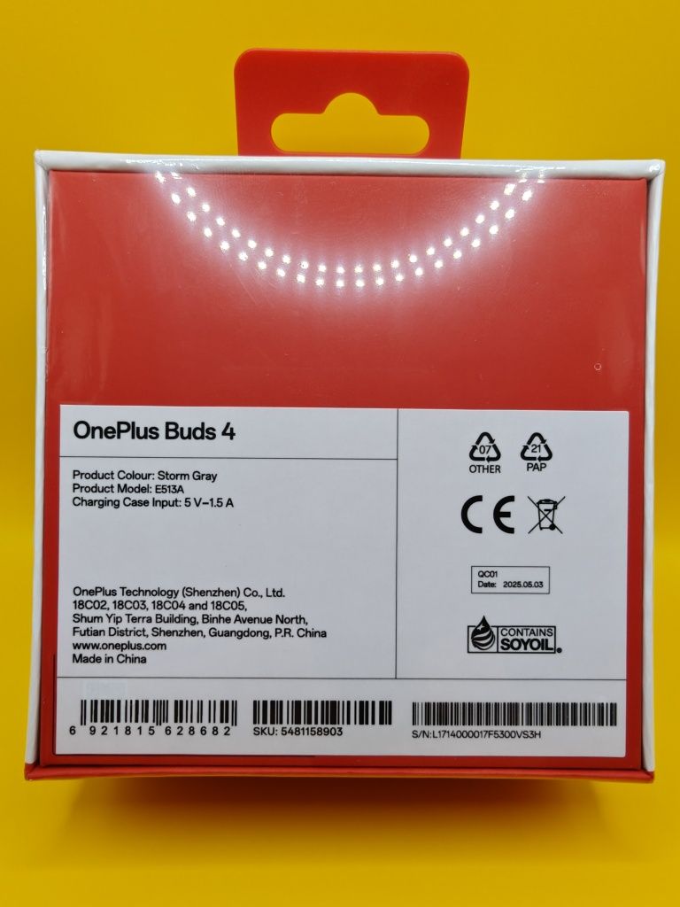 Навушники OnePlus Buds 4 headphones Bluetooth 5.4 Global version