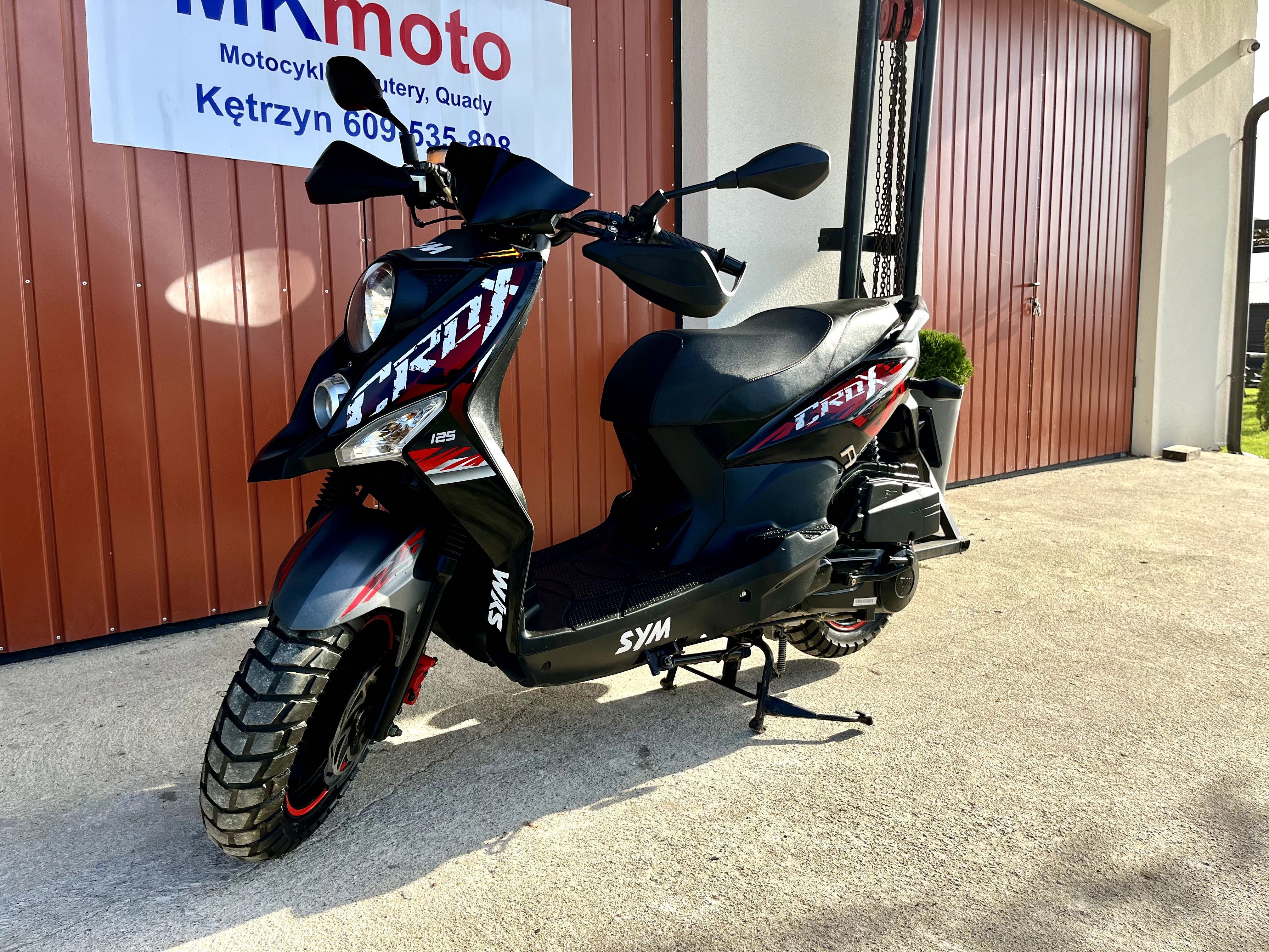 Sym Crox 125 Zarejestrowany Super Stan Raty Transport MKmoto