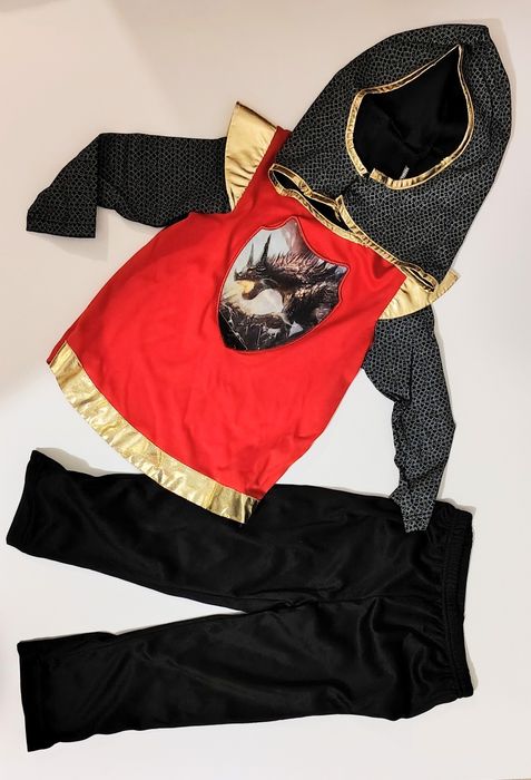 Kostium przebranie RYCERZ 3-4 lata