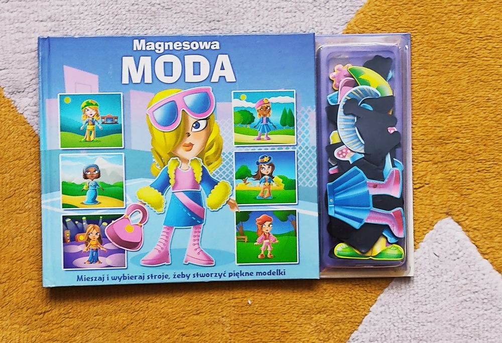 Magnesowa moda książka z magnesami