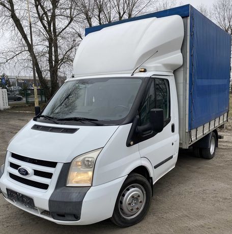 Ford Transit Skrzynia Plandeka Winda Bliźniaki Klima Webasto Moc 200KM