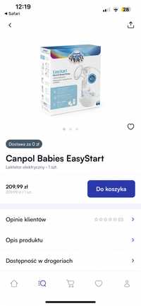 Campol easy start laktator bardzo dobry stan