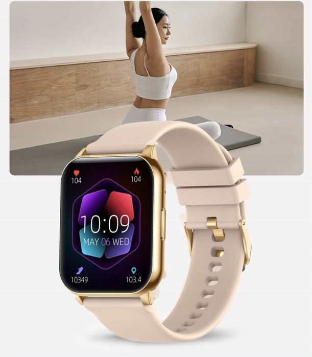ZESTAW XXL SMARTWATCH Zegarek Damski Sport Zdrowie Prezent ! GRATISY!