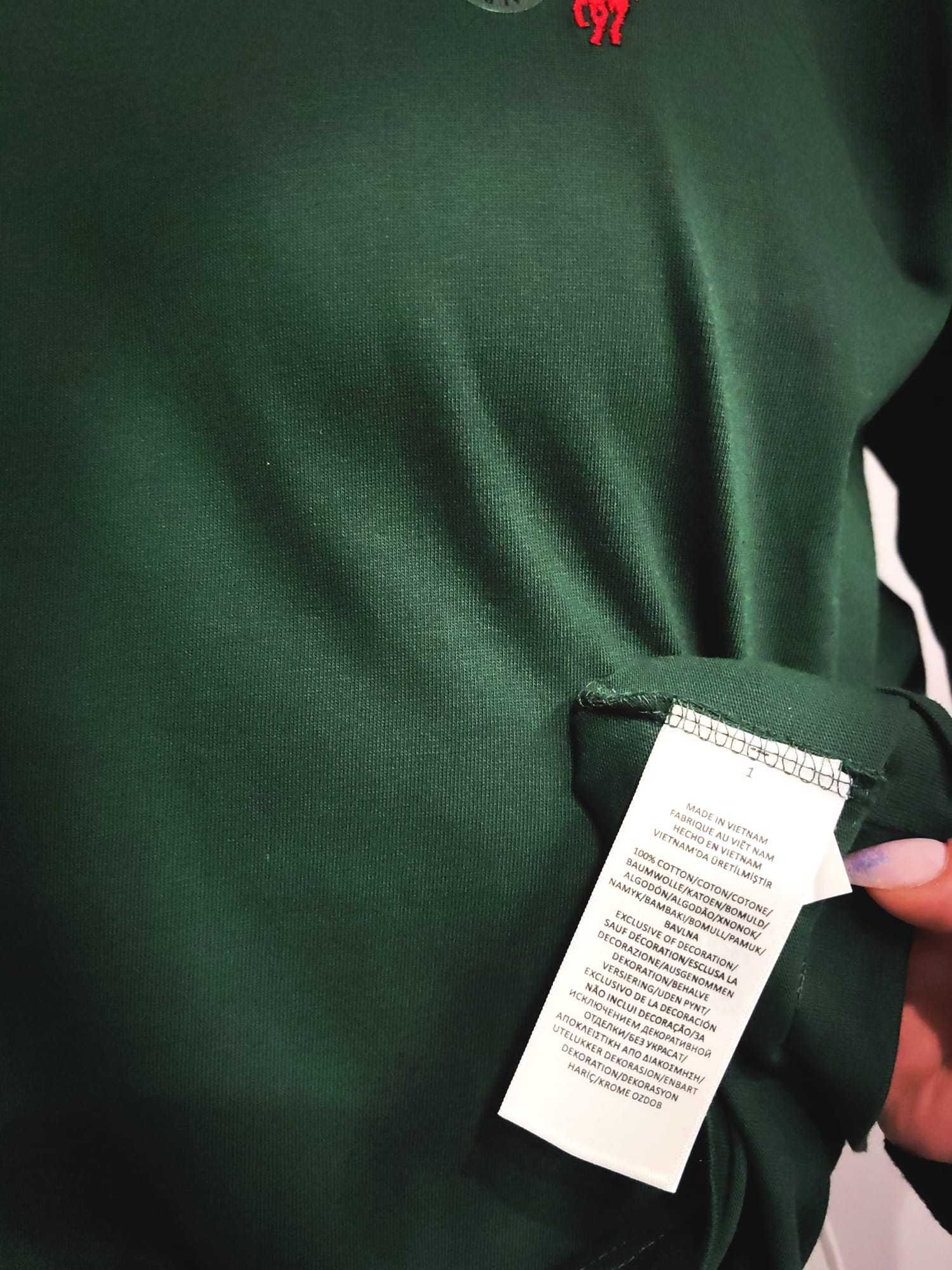 Longsleeve Koszulka Polo Ralph Lauren Zielona rozm. S