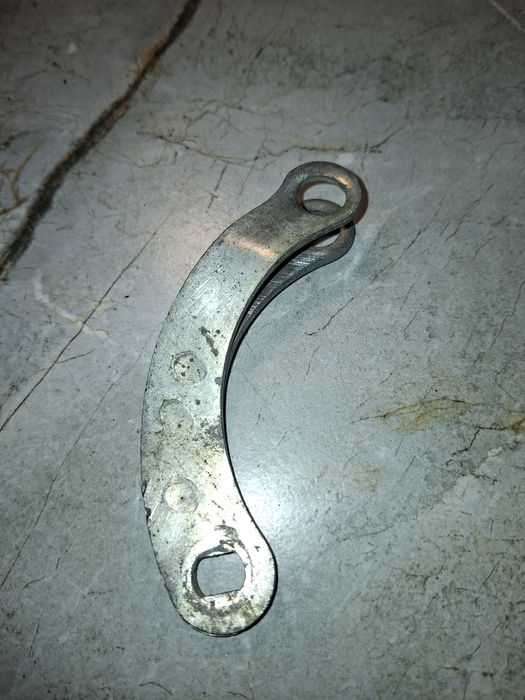 Oryginalny z epoki dzwignia bębna hamulca kola tyl wsk 125 175 b3 jedn