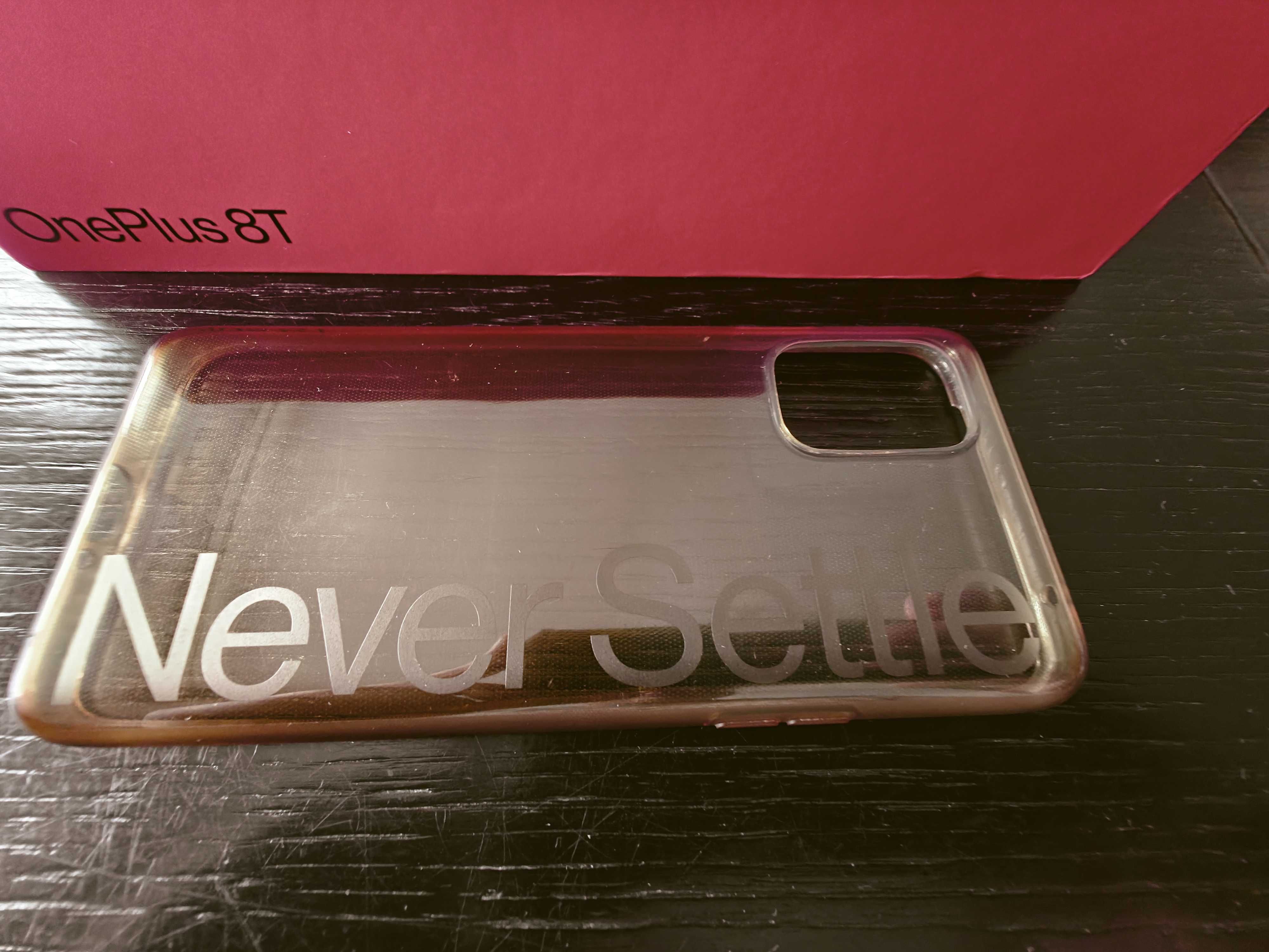 OnePlus 8T 8/128 GB srebrny jak nowy komplet