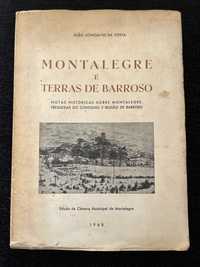 Livro Montalegre e Terras de Barroso 1968