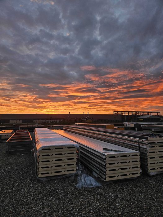 Płyta warstwowe Dachowa 40 mm dostępna OD RĘKI